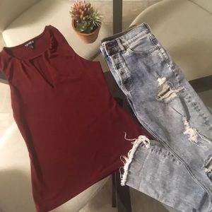 Express Outfit-Mom Jean and Tank! (xs, 00)